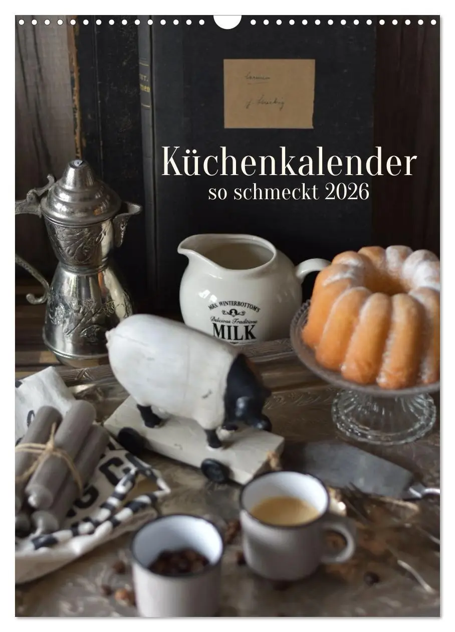 Cover: 9783457302217 | Küchenkalender - so schmeckt 2026 (Wandkalender 2026 DIN A3 hoch),...