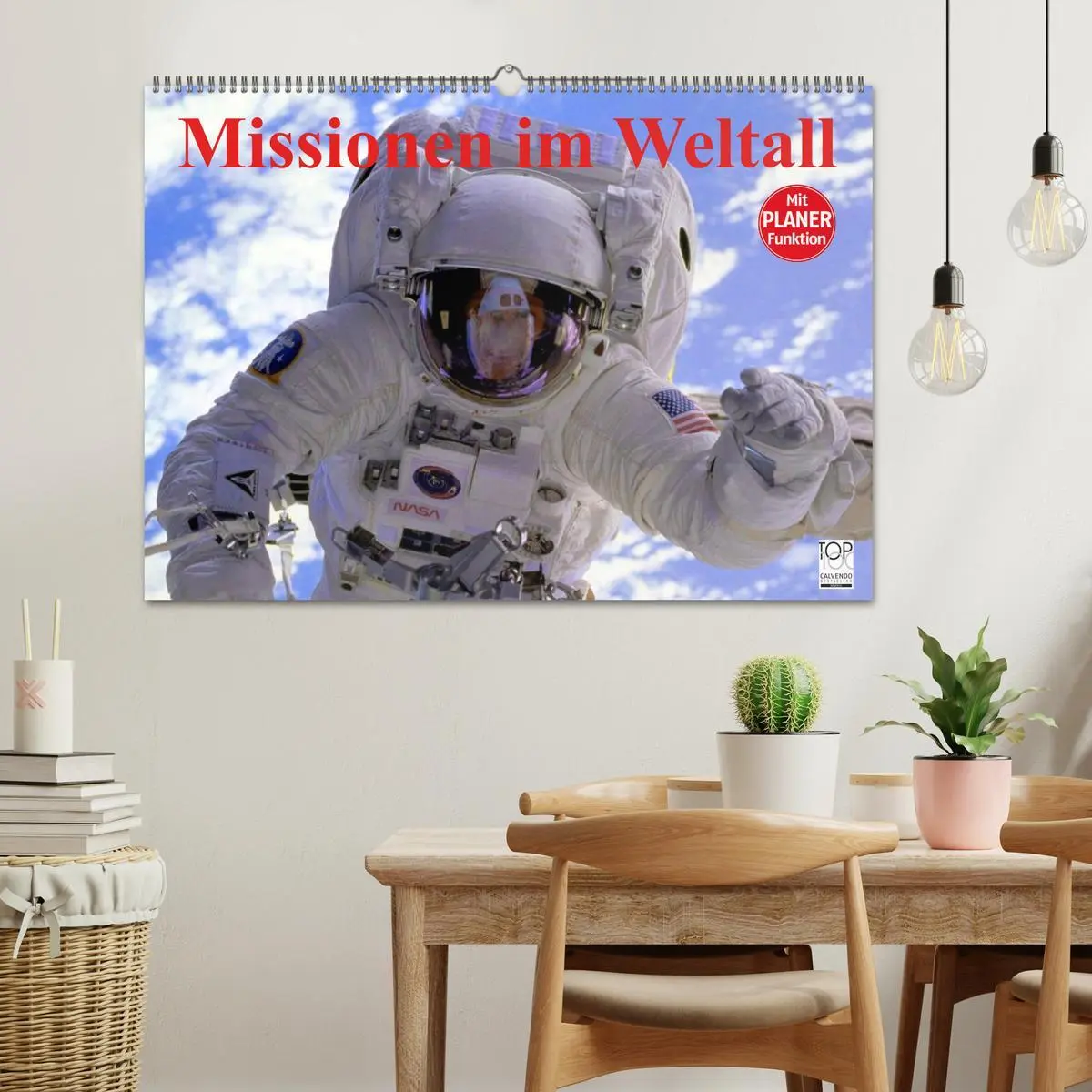 Bild: 9783516012217 | Missionen im Weltall (Wandkalender 2026 DIN A2 quer), CALVENDO...