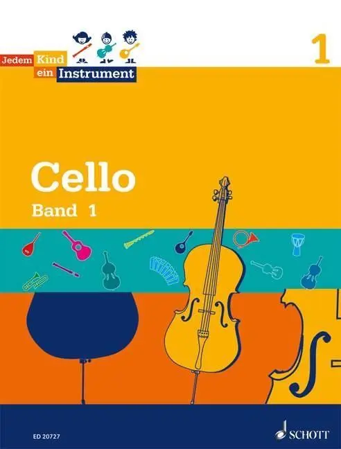 Cover: 9783795752217 | Cello 1 | Violoncello - Schülerheft, Jedem Kind ein Instrument | 80 S.