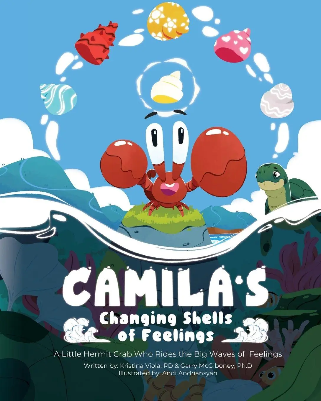 Cover: 9798318812217 | Camila's Changing Shells of Feelings | Kristina Viola Rd (u. a.)