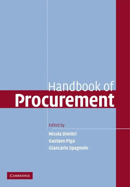 Cover: 9781107402317 | Handbook of Procurement | Nicola Dimitri (u. a.) | Taschenbuch | 2011