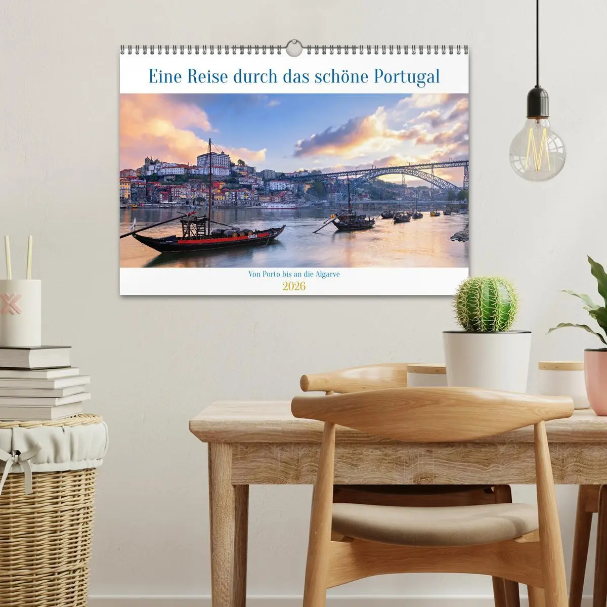 Bild: 9783457462317 | Von Porto bis an die Algarve (Wandkalender 2026 DIN A3 quer),...