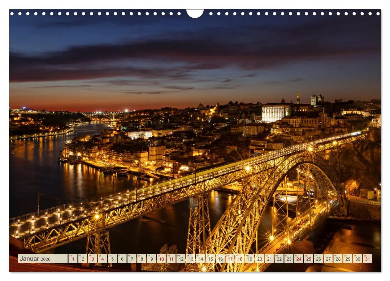 Bild: 9783457462317 | Von Porto bis an die Algarve (Wandkalender 2026 DIN A3 quer),...