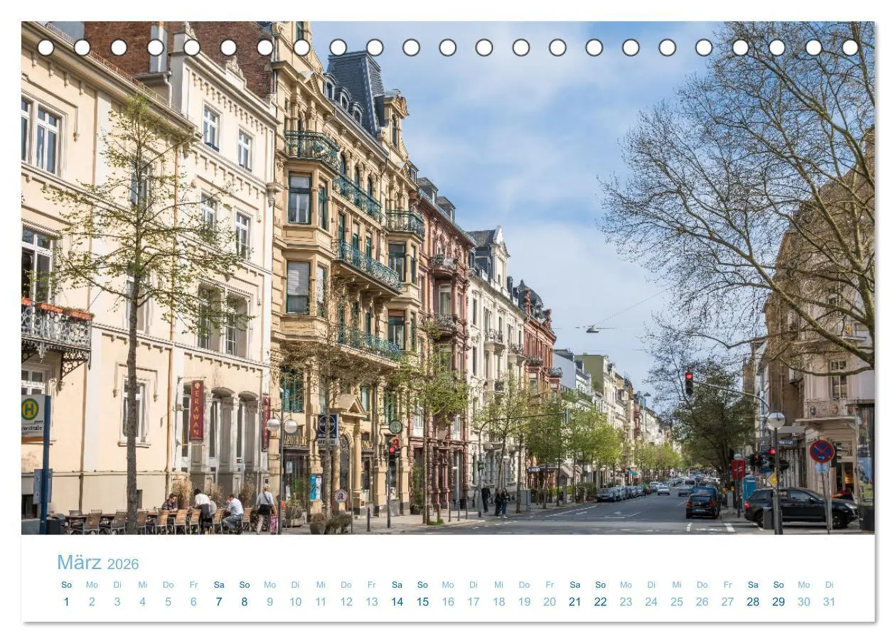 Bild: 9783457912317 | Daheim in Wiesbaden (Tischkalender 2026 DIN A5 quer), CALVENDO...