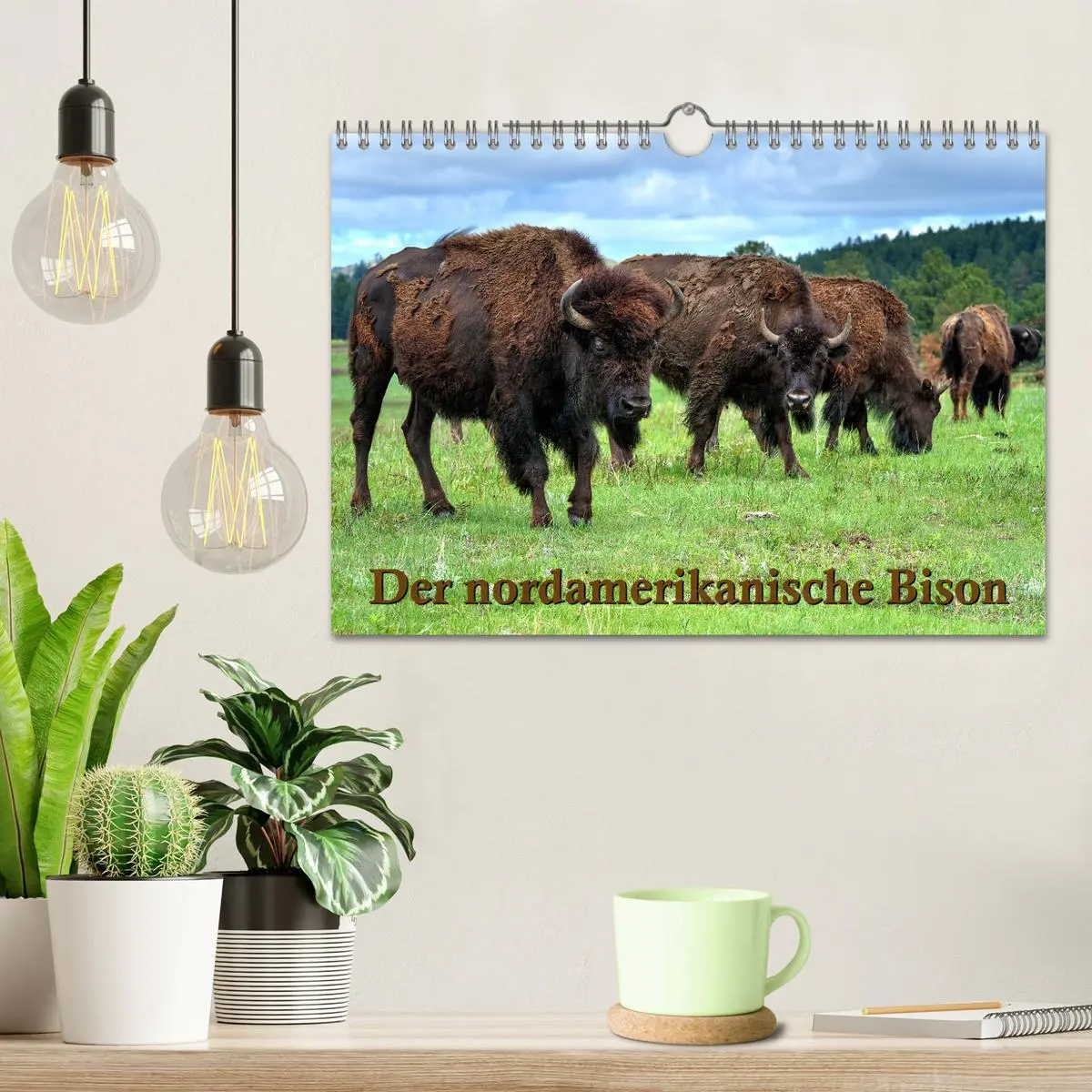 Bild: 9783516002317 | Der nordamerikanische Bison (Wandkalender 2026 DIN A4 quer),...