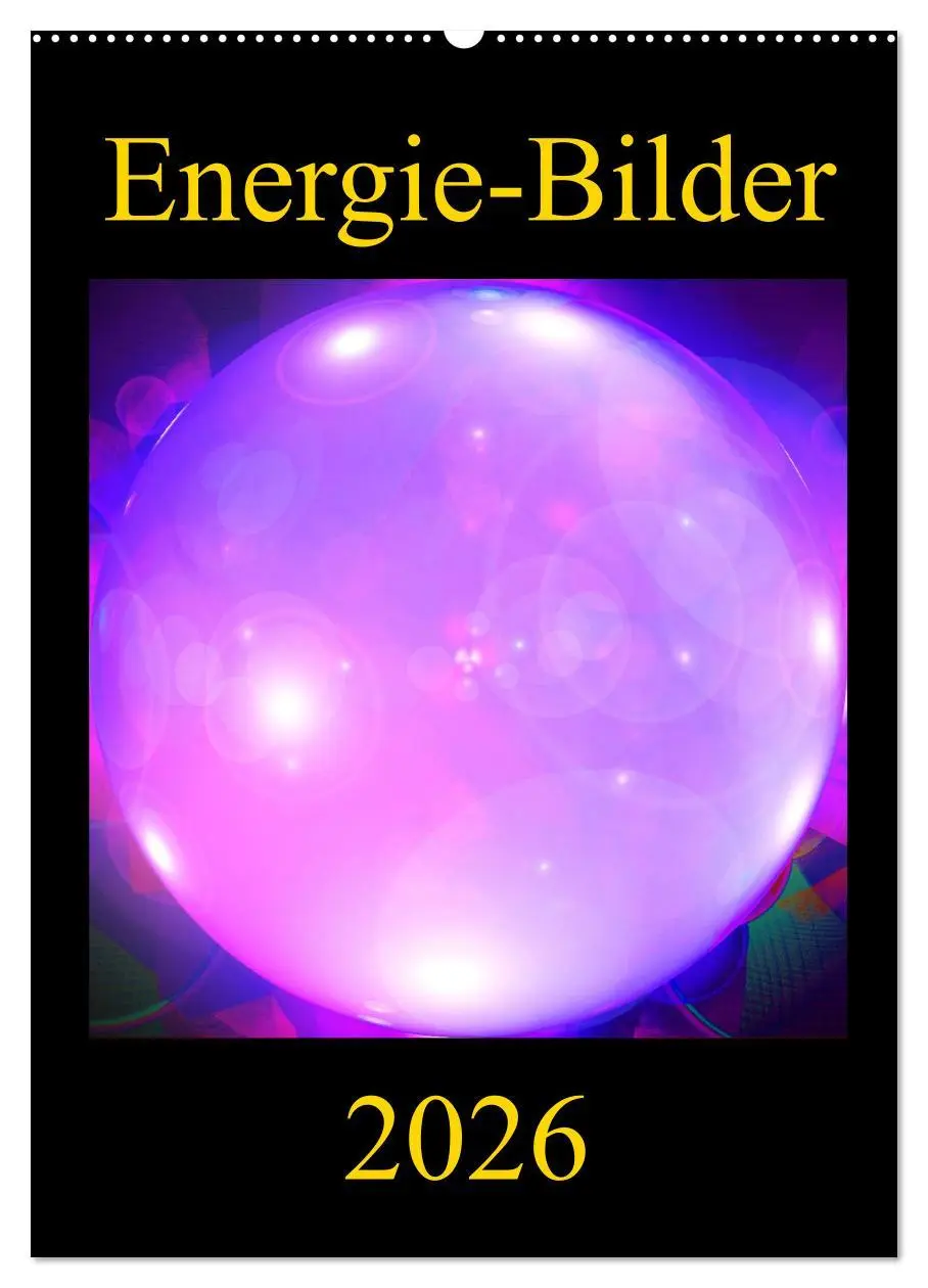 Cover: 9783516482317 | ENERGIE-BILDER (Wandkalender 2026 DIN A2 hoch), CALVENDO...