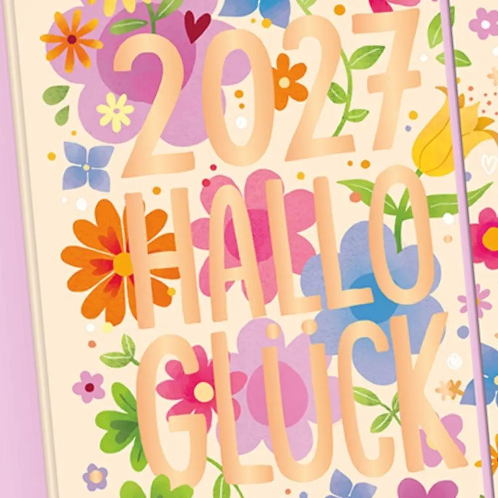 Bild: 9783986362317 | Terminplaner 2027 Hallo Glück | Terminplaner Hardcover | Original