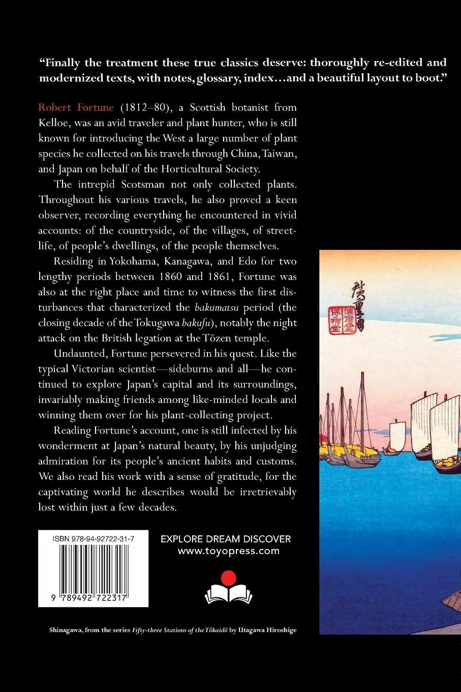 Rückseite: 9789492722317 | Travels in Bakumatsu Japan | Robert Fortune | Taschenbuch | Englisch