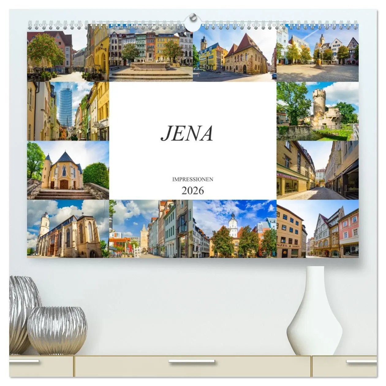 Cover: 9783457692417 | Jena Impressionen (hochwertiger Premium Wandkalender 2026 DIN A2...