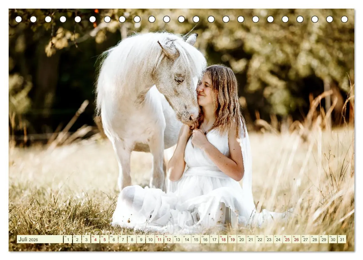 Bild: 9783457762417 | Seelenglück Kalender - Pferde - Charakter, Stärke, Weisheit...
