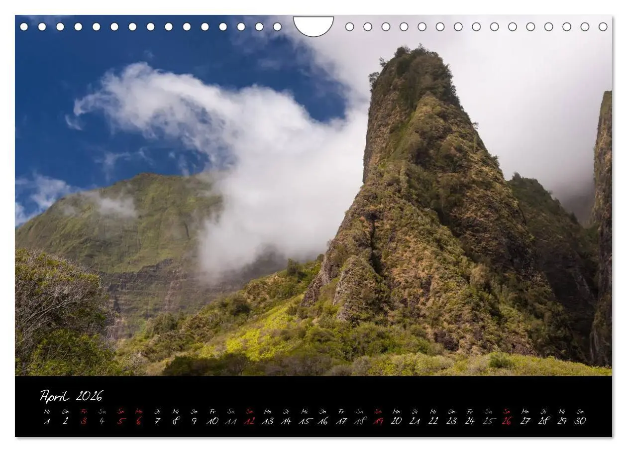 Bild: 9783516092417 | Maui Hawaii - Insel der Täler (Wandkalender 2026 DIN A4 quer),...