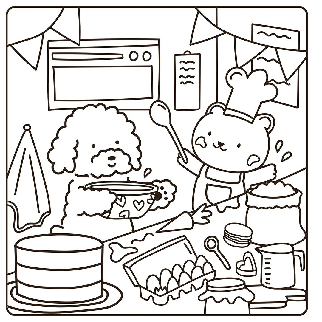 Bild: 9783735882417 | Cosy Coloring - Slow Sunday | Einfach niedlich ausmalen | Sam Jayne