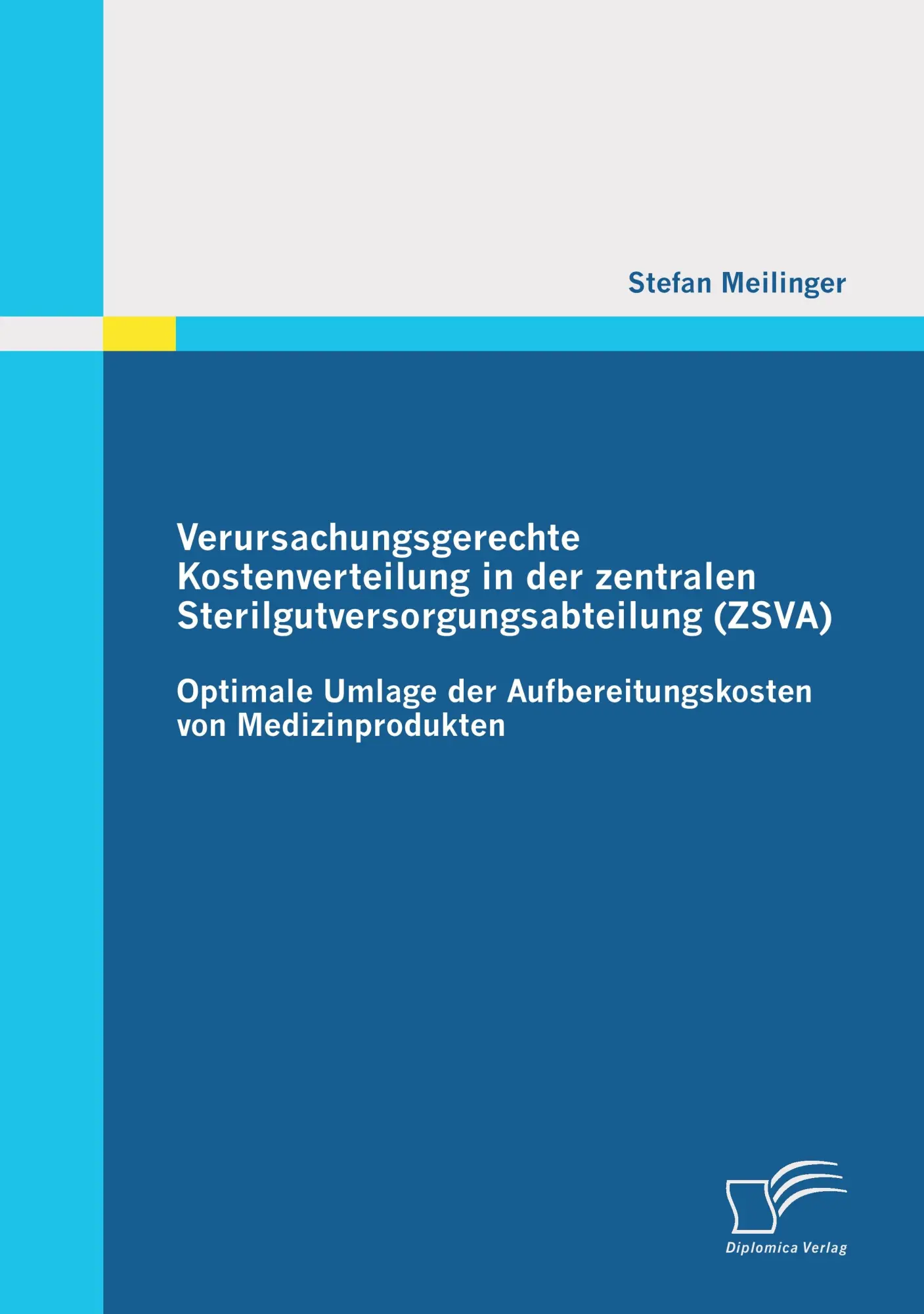 Cover: 9783842872417 | Verursachungsgerechte Kostenverteilung in der zentralen...