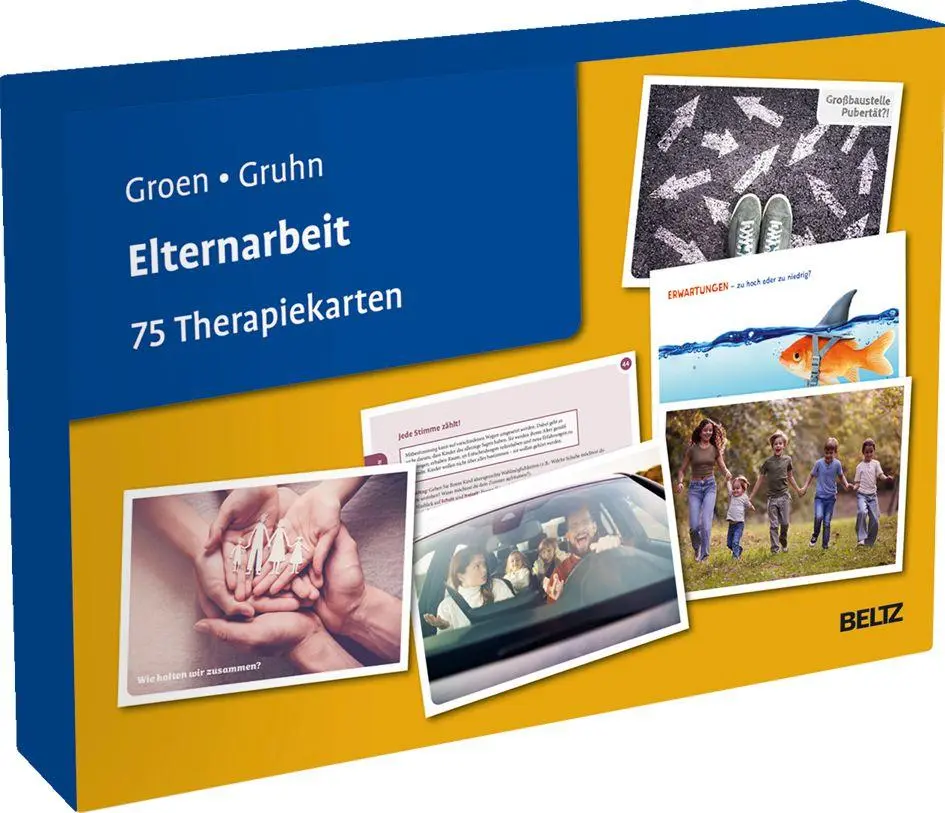 Cover: 4019172102517 | Elternarbeit | Gunter Groen (u. a.) | Box | BeltzTherapiekarten | 2026