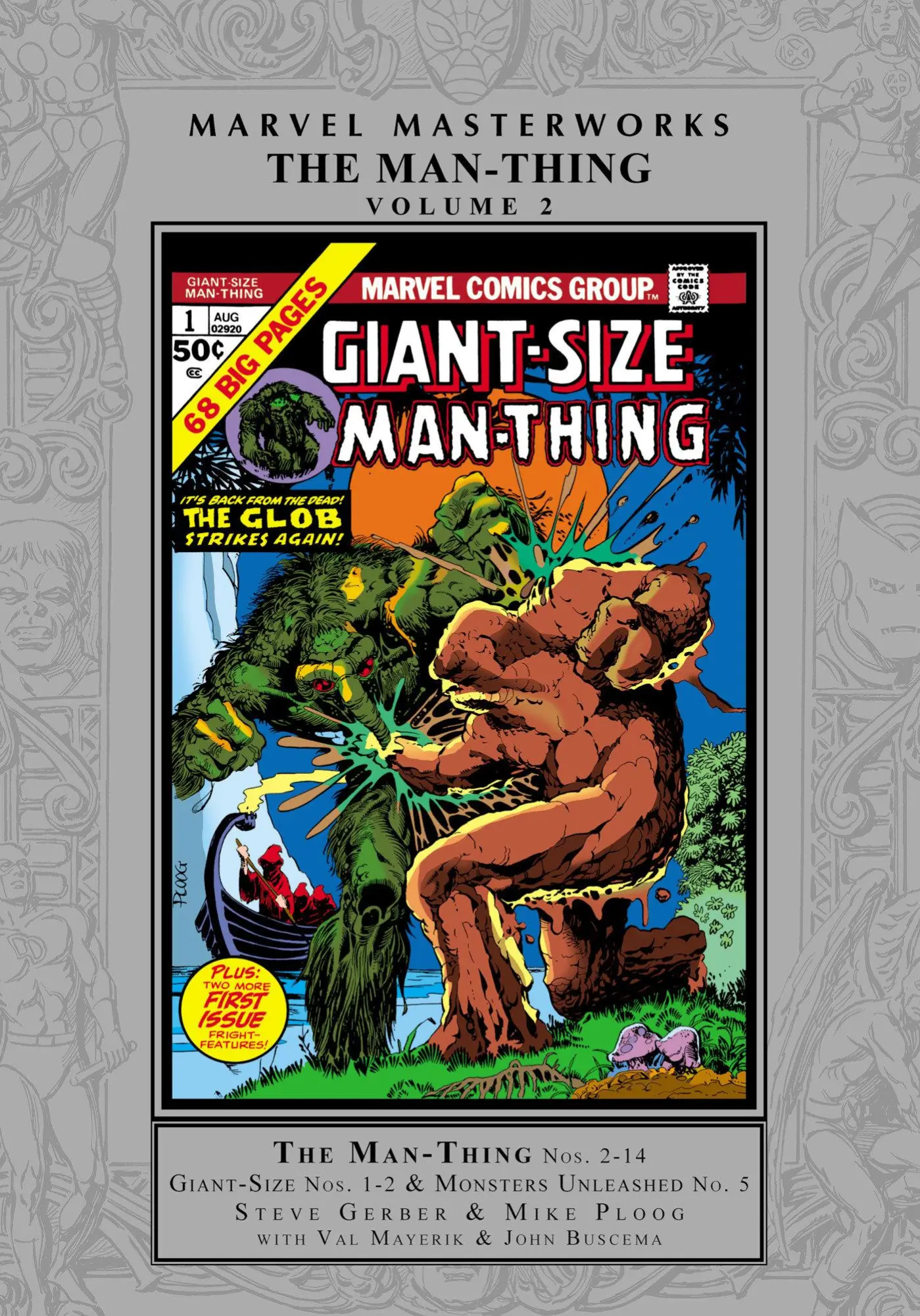 Cover: 9781302962517 | Marvel Masterworks: The Man-Thing Vol. 2 | Steve Gerber (u. a.) | Buch