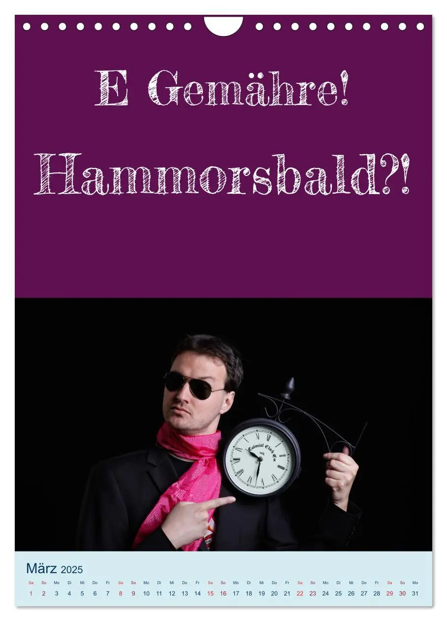 Bild: 9783457132517 | Ni schwäbborn! Mundart und Dialekt Kalender Sachsen (Wandkalender...