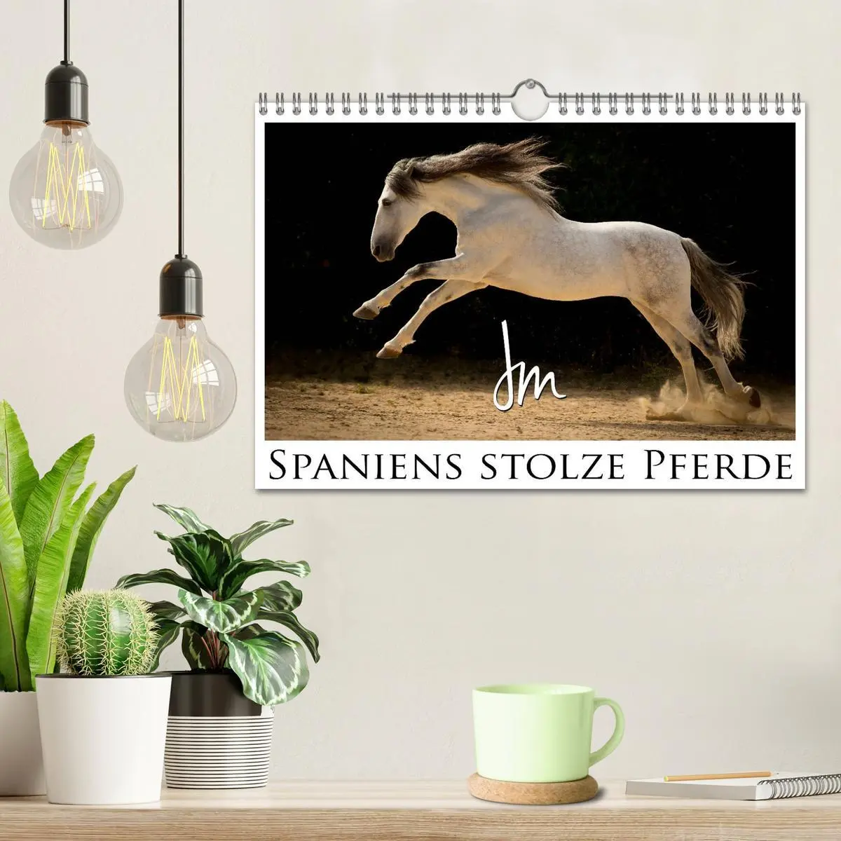 Bild: 9783516082517 | Spaniens stolze Pferde (Wandkalender 2026 DIN A4 quer), CALVENDO...