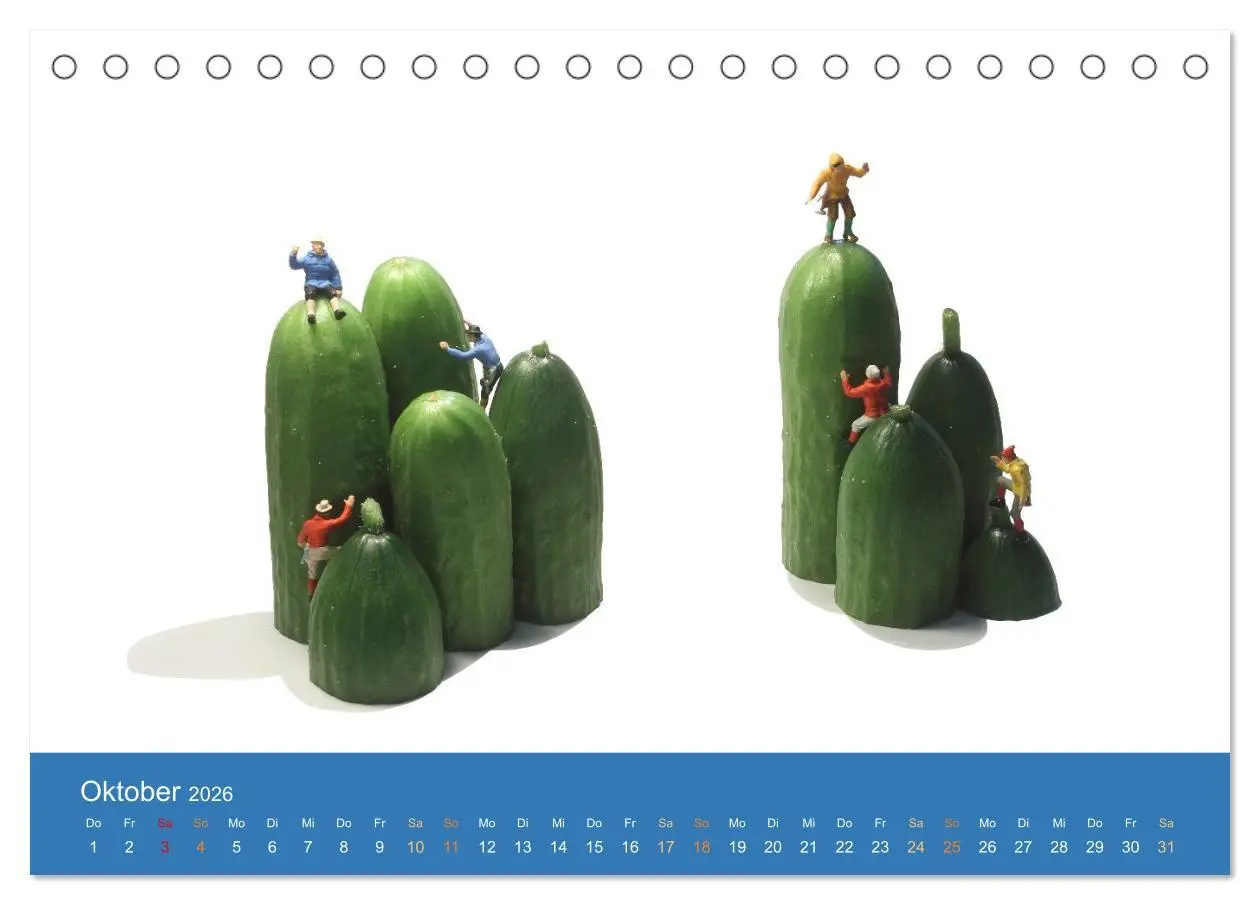 Bild: 9783516602517 | Little Art Sport Kunstkalender (Tischkalender 2026 DIN A5 quer),...