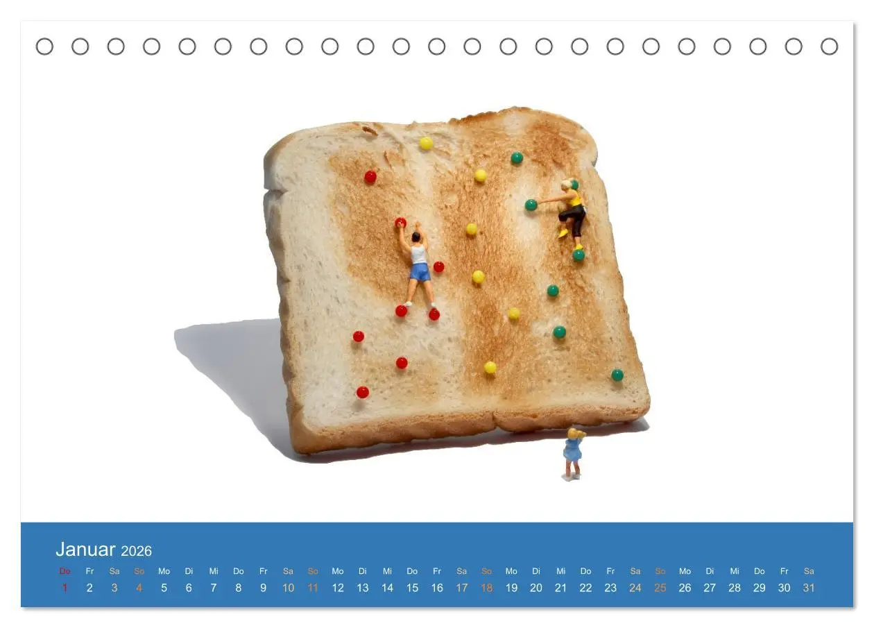 Bild: 9783516602517 | Little Art Sport Kunstkalender (Tischkalender 2026 DIN A5 quer),...
