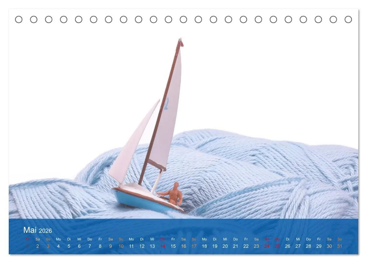 Bild: 9783516602517 | Little Art Sport Kunstkalender (Tischkalender 2026 DIN A5 quer),...