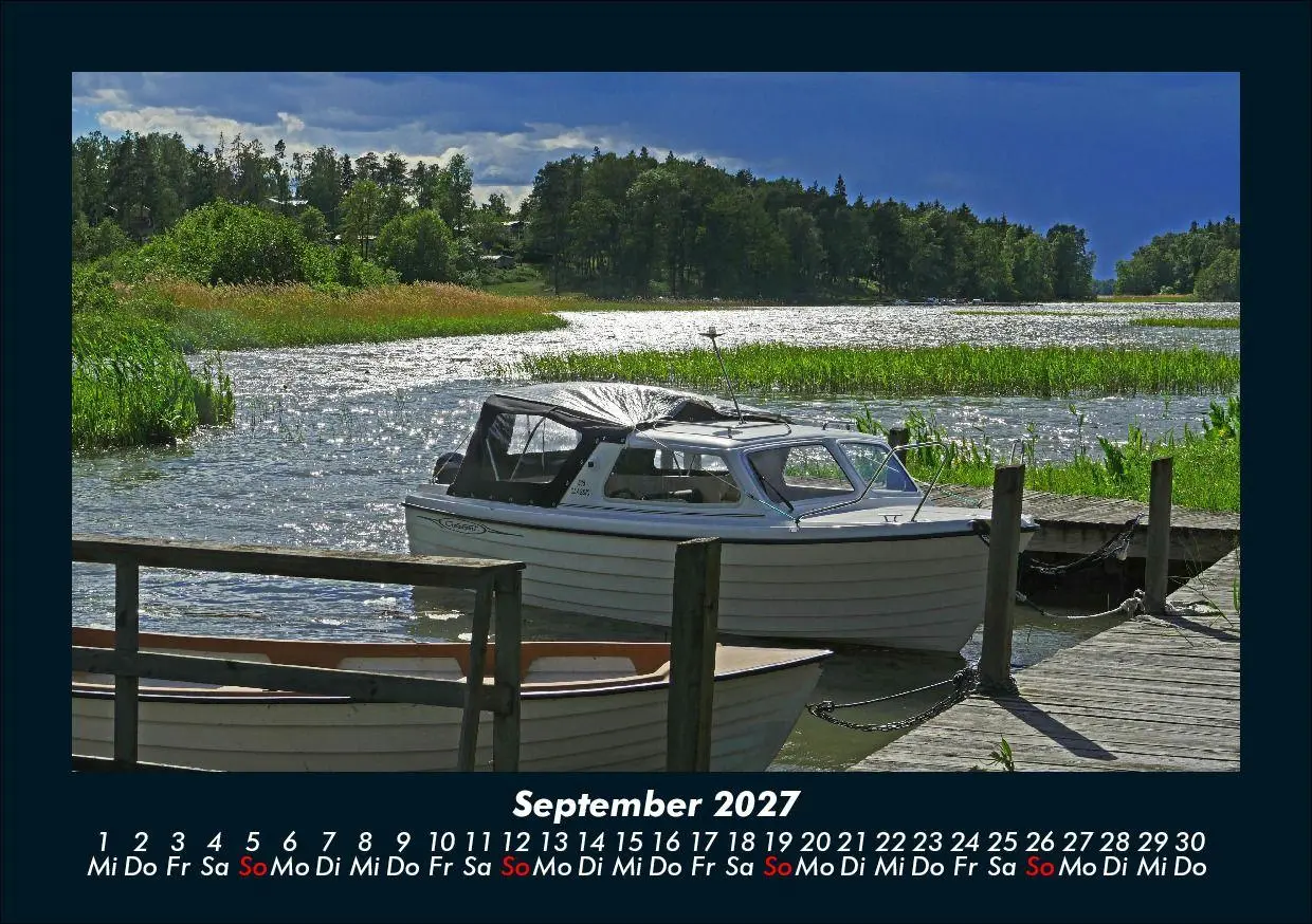 Bild: 9783695422517 | Bootskalender 2027 Fotokalender DIN A5 | Tobias Schmitt (u. a.) | 2027