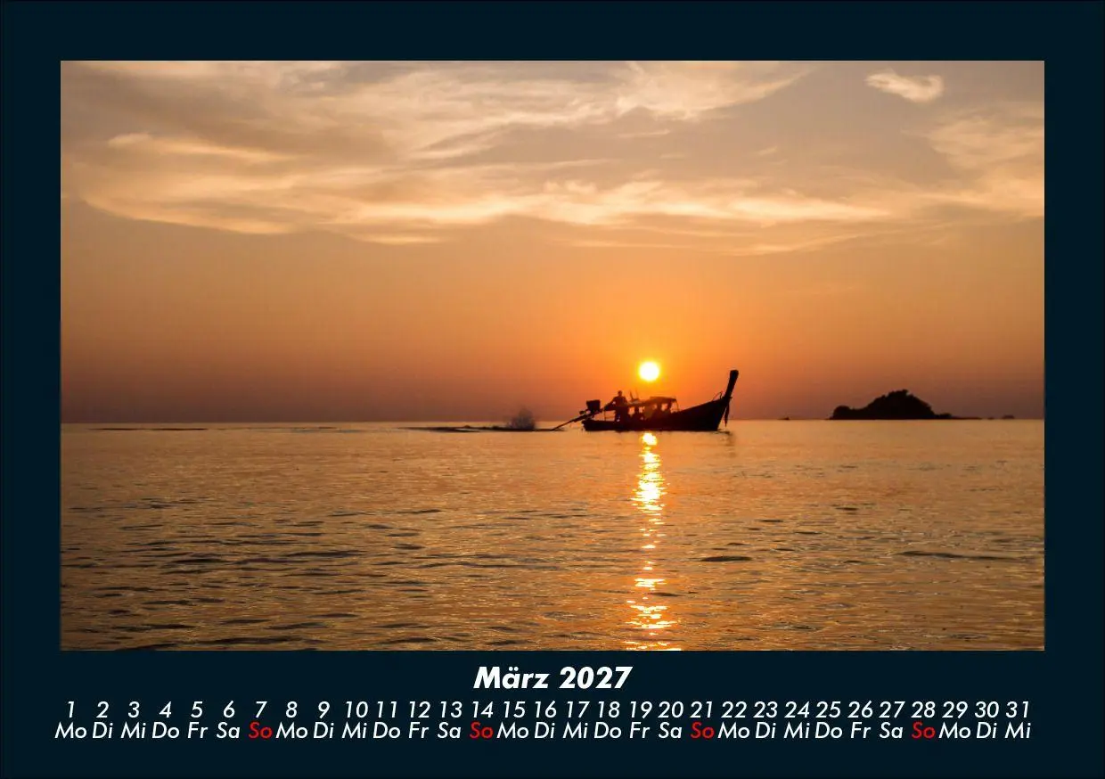 Bild: 9783695422517 | Bootskalender 2027 Fotokalender DIN A5 | Tobias Schmitt (u. a.) | 2027