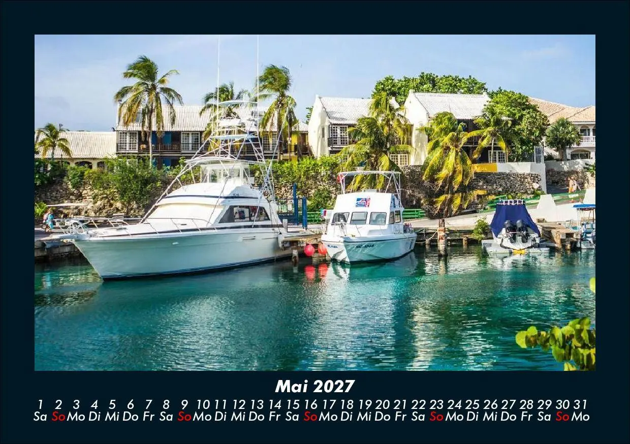 Bild: 9783695422517 | Bootskalender 2027 Fotokalender DIN A5 | Tobias Schmitt (u. a.) | 2027