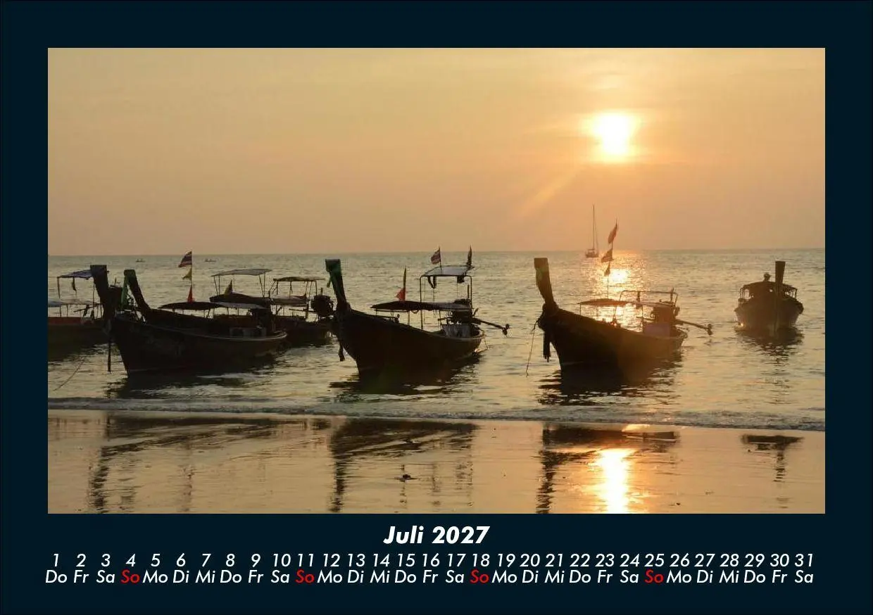 Bild: 9783695422517 | Bootskalender 2027 Fotokalender DIN A5 | Tobias Schmitt (u. a.) | 2027