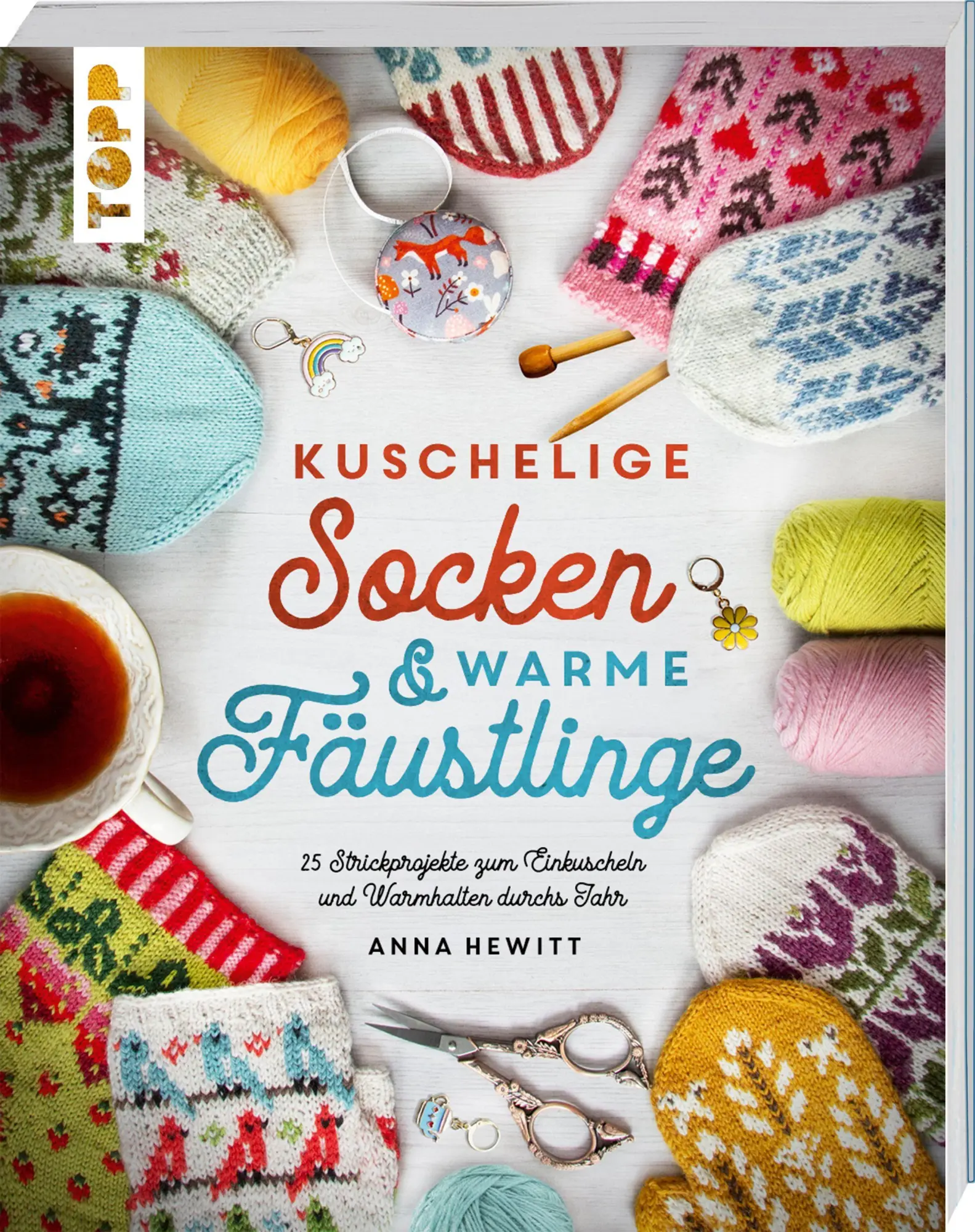 Cover: 9783735872517 | Kuschelige Socken und warme Fäustlinge | Anna Hewitt | Taschenbuch