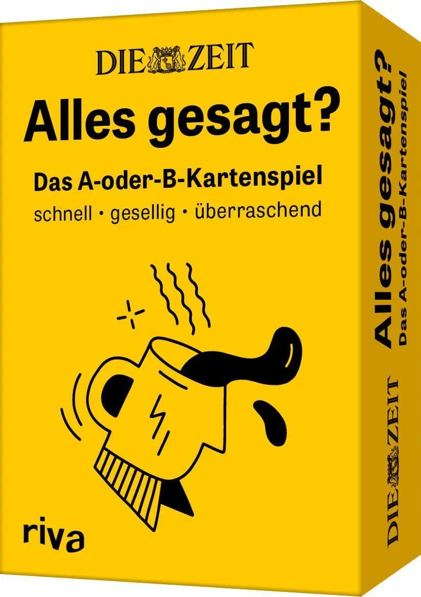 Cover: 9783742322517 | DIE ZEIT »Alles gesagt?« | Box | 72 S. | Deutsch | 2022 | riva Verlag