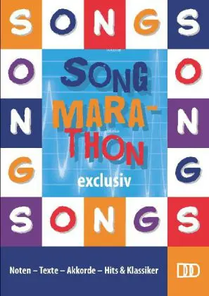 Cover: 9783941312517 | Song-Marathon - exclusiv | Noten - Texte - Akkorde - Hits &amp; Klassiker