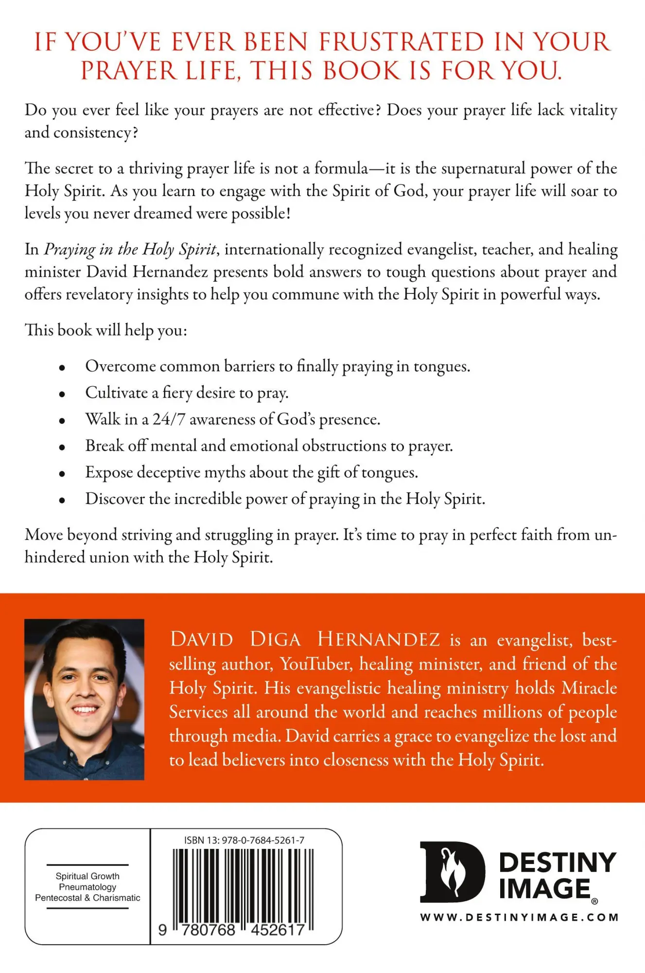 Rückseite: 9780768452617 | Praying in the Holy Spirit | David Diga Hernandez | Taschenbuch | 2020