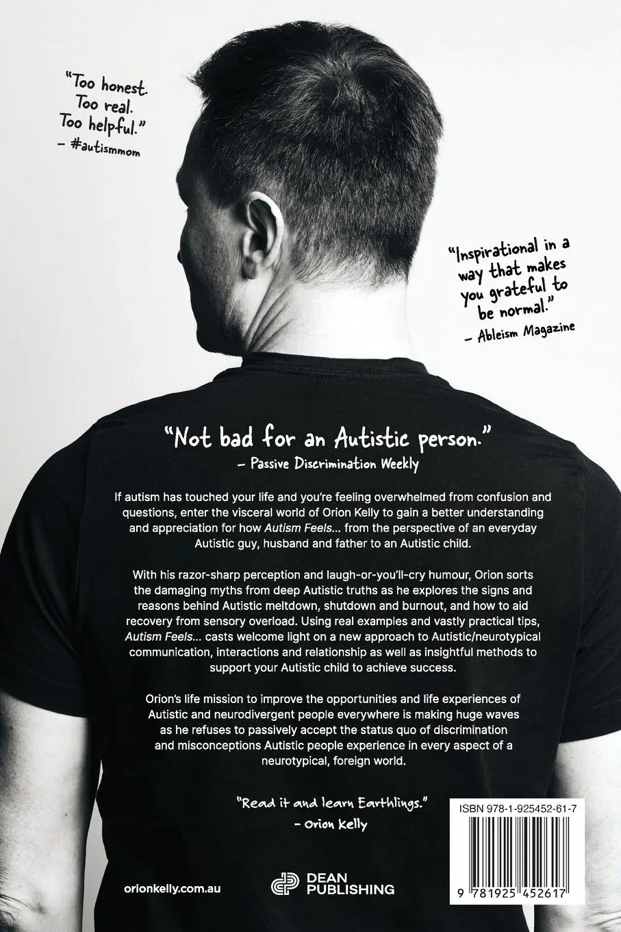 Rückseite: 9781925452617 | Autism Feels ... | An Earthling's Guide | Orion Kelly | Taschenbuch