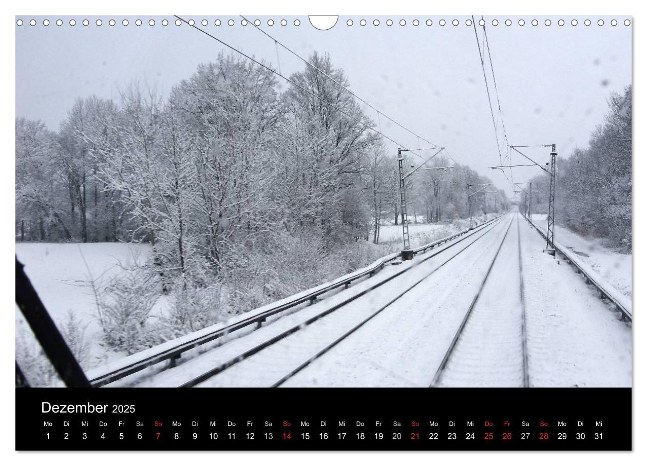Bild: 9783435582617 | Lokführerperspektiven (Wandkalender 2025 DIN A3 quer), CALVENDO...