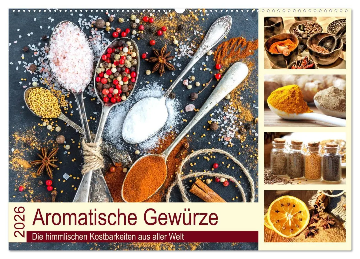 Cover: 9783457742617 | Aromatische Gewürze. Die himmlischen Kostbarkeiten aus aller Welt...