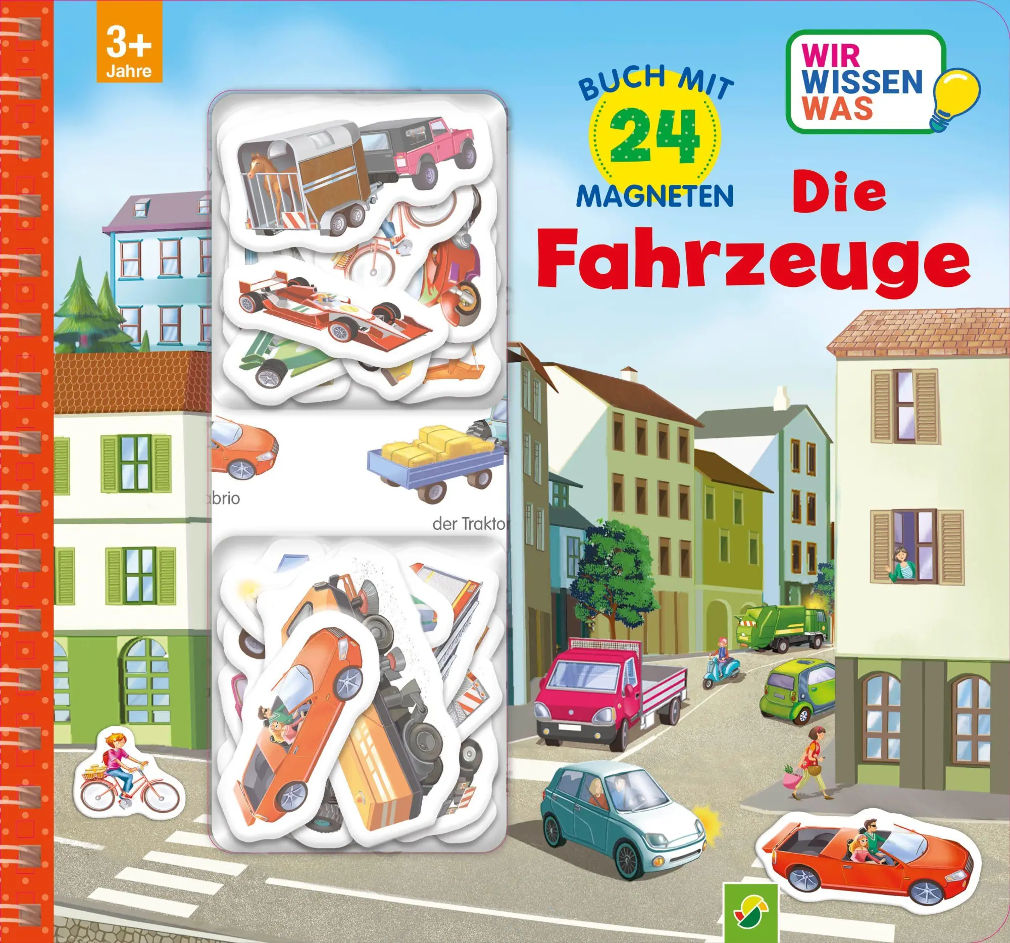 Cover: 9783849952617 | Magnetbuch Die Fahrzeuge mit 24 Magneten | Laura Teller | Buch | 10 S.