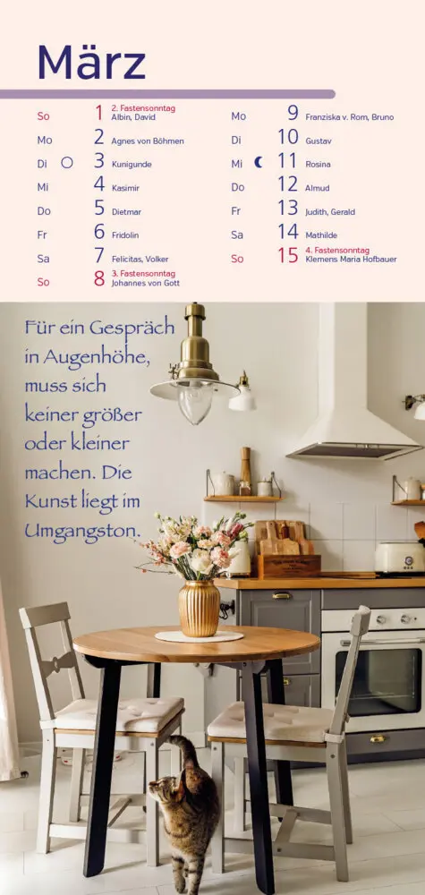 Bild: 9783957482617 | Worte und Gedanken 2026 | Kalender | Spiralbindung | 25 S. | Deutsch