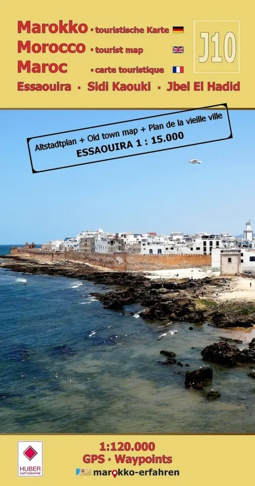 Cover: 9783943752717 | J10: Essaouira  Sidi Kaouki  Jbel El Hadid + Altstadtplan Essaouira