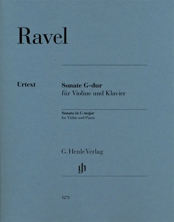 Cover: 9790201812717 | Maurice Ravel - Violinsonate G-Dur | Ulrich Krämer | Taschenbuch