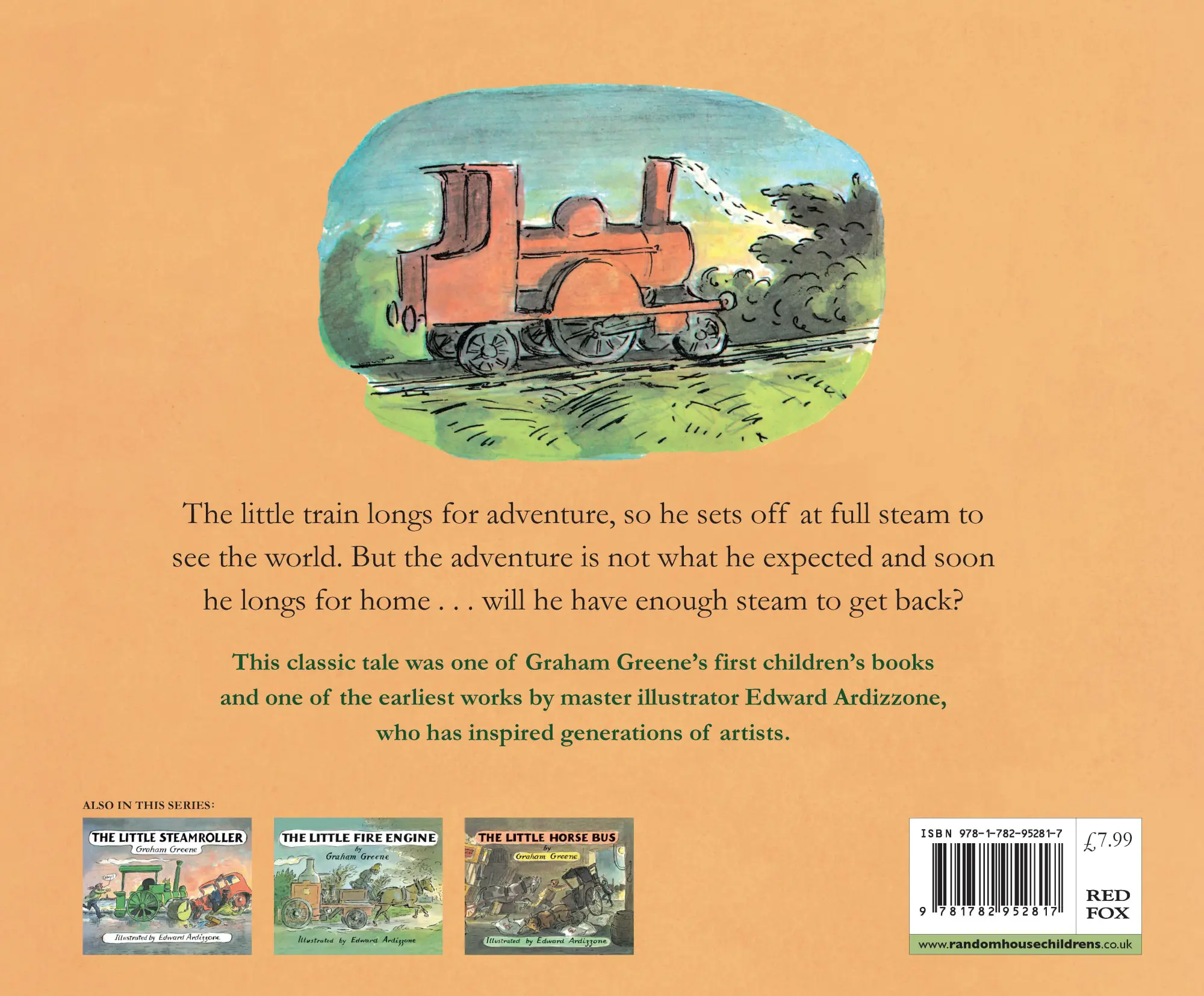Rückseite: 9781782952817 | The Little Train | Volume 1 | Graham Greene | Taschenbuch | Englisch
