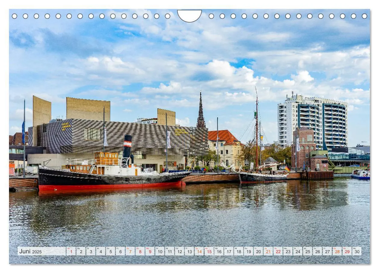 Bild: 9783435182817 | Bremerhaven Stadtansichten (Wandkalender 2025 DIN A4 quer),...
