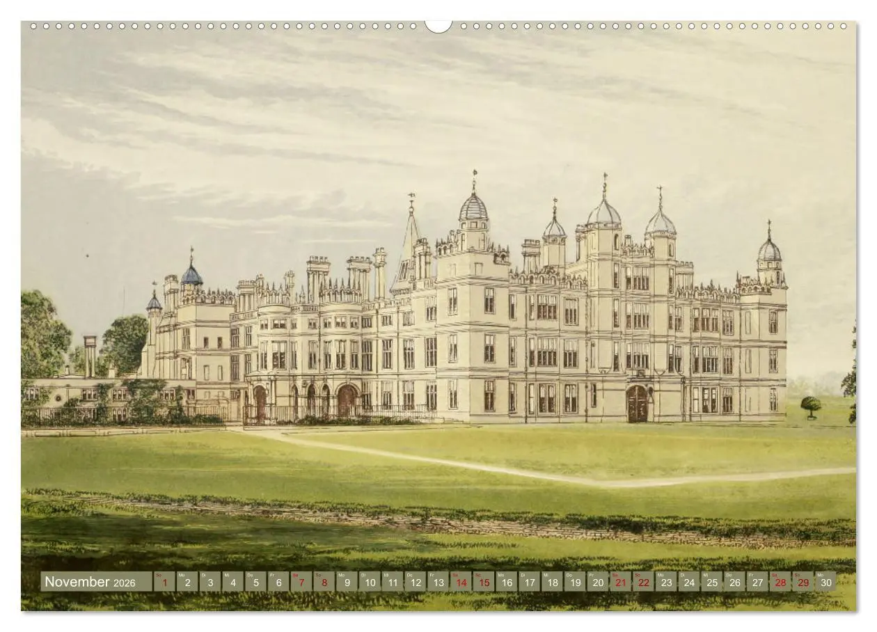 Bild: 9783457582817 | Viktorianische Landsitze (Wandkalender 2026 DIN A2 quer), CALVENDO...