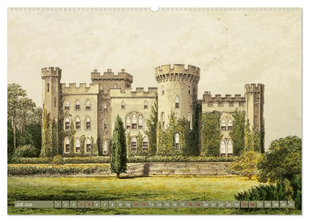 Bild: 9783457582817 | Viktorianische Landsitze (Wandkalender 2026 DIN A2 quer), CALVENDO...