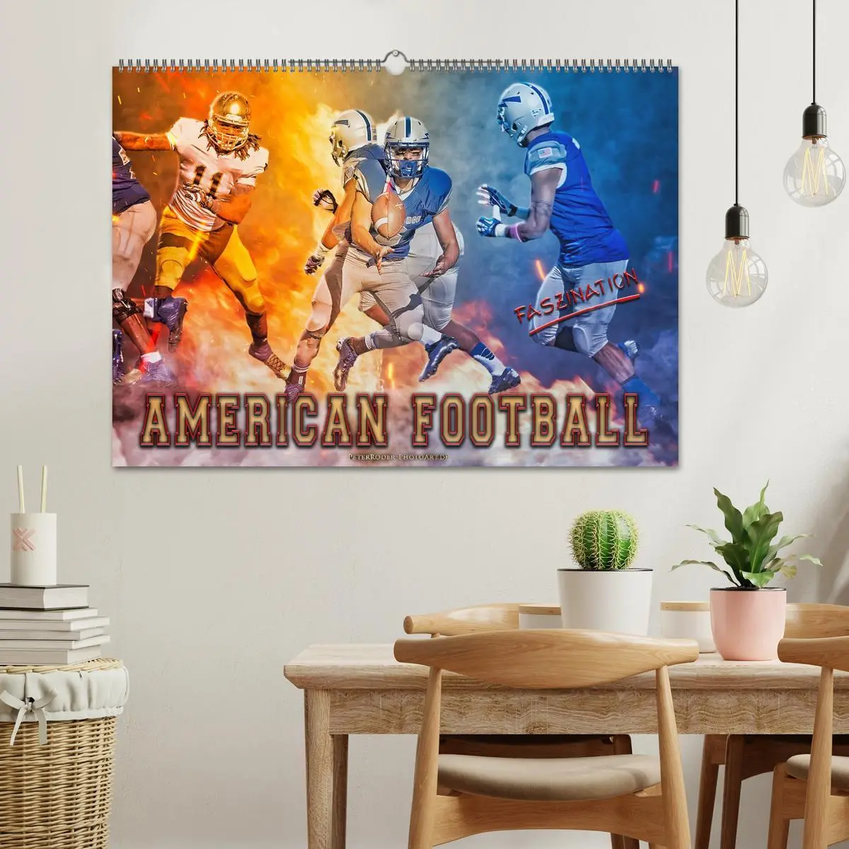 Bild: 9783457722817 | Faszination American Football (Wandkalender 2026 DIN A2 quer),...