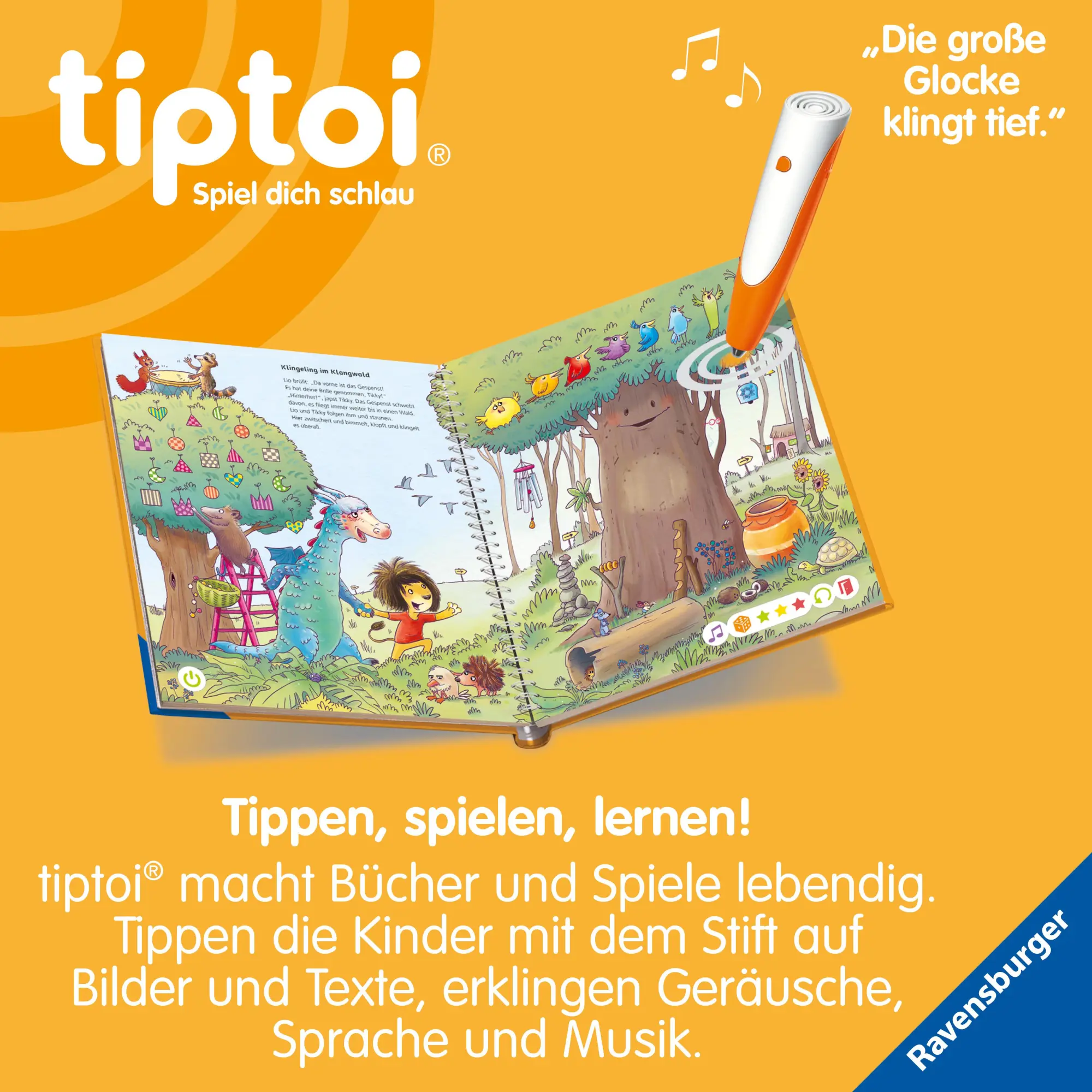 Bild: 9783473492817 | tiptoi® Meine Lern-Spiel-Welt - Konzentration und Wahrnehmung | Buch
