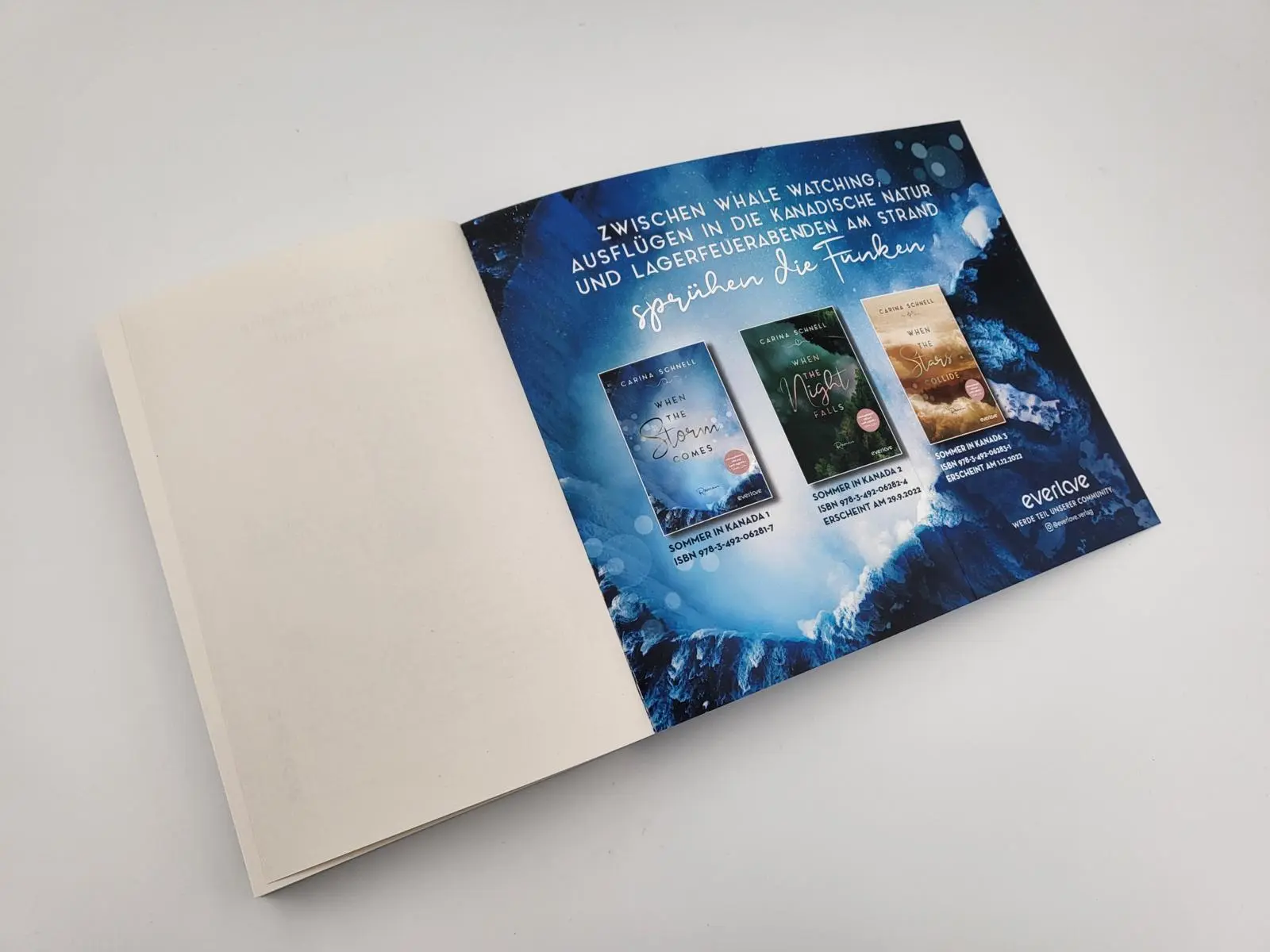 Bild: 9783492062817 | When the Storm Comes | Roman New-Adult-Liebesroman | Carina Schnell