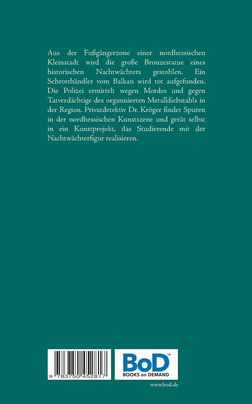 Rückseite: 9783750452817 | Der Pulverkopp | Metalldiebstahl in Nordhessen | Günther Miklitz