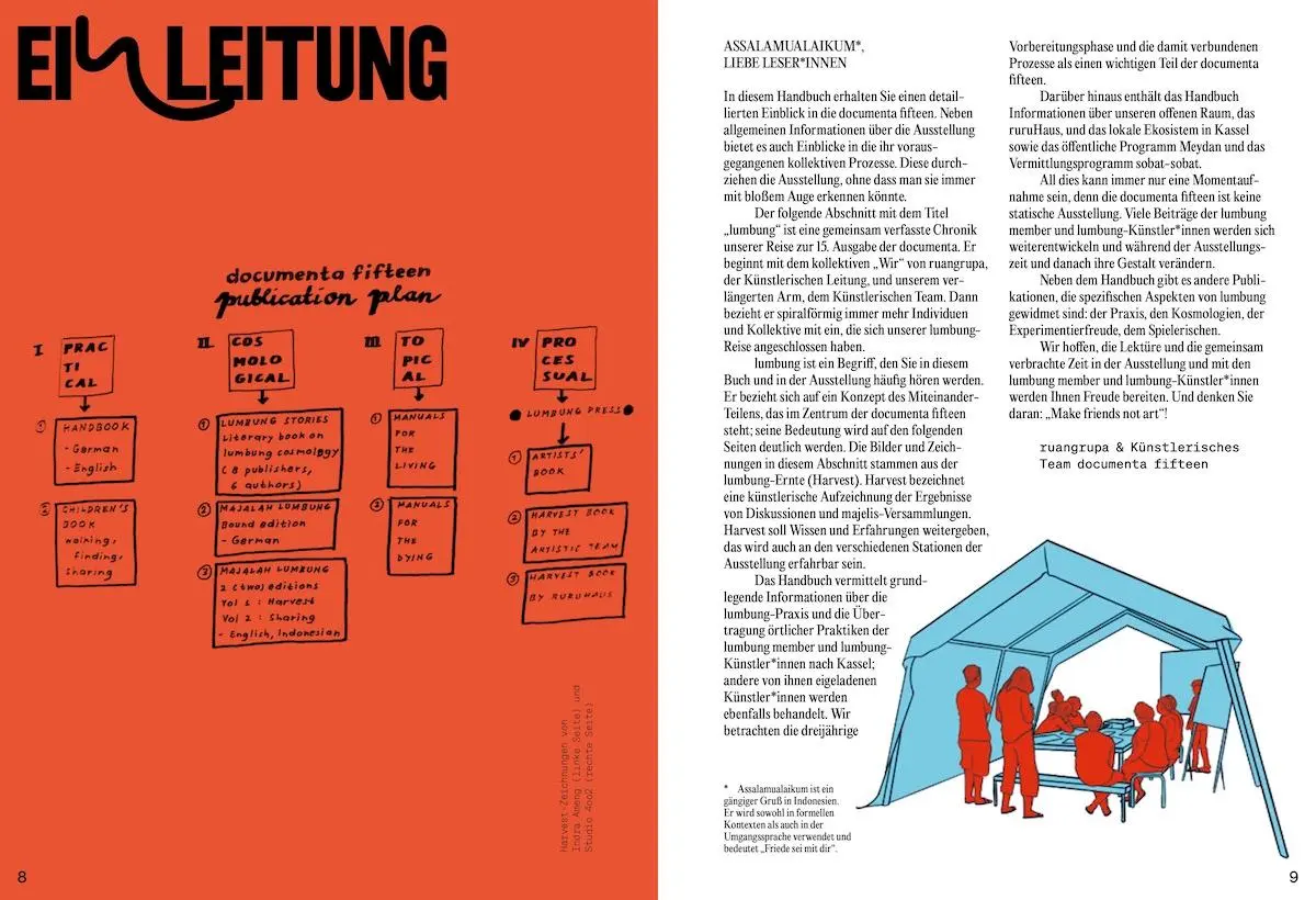 Bild: 9783775752817 | documenta fifteen Handbuch | Deutsche Ausgabe | Ruangrupa | Buch
