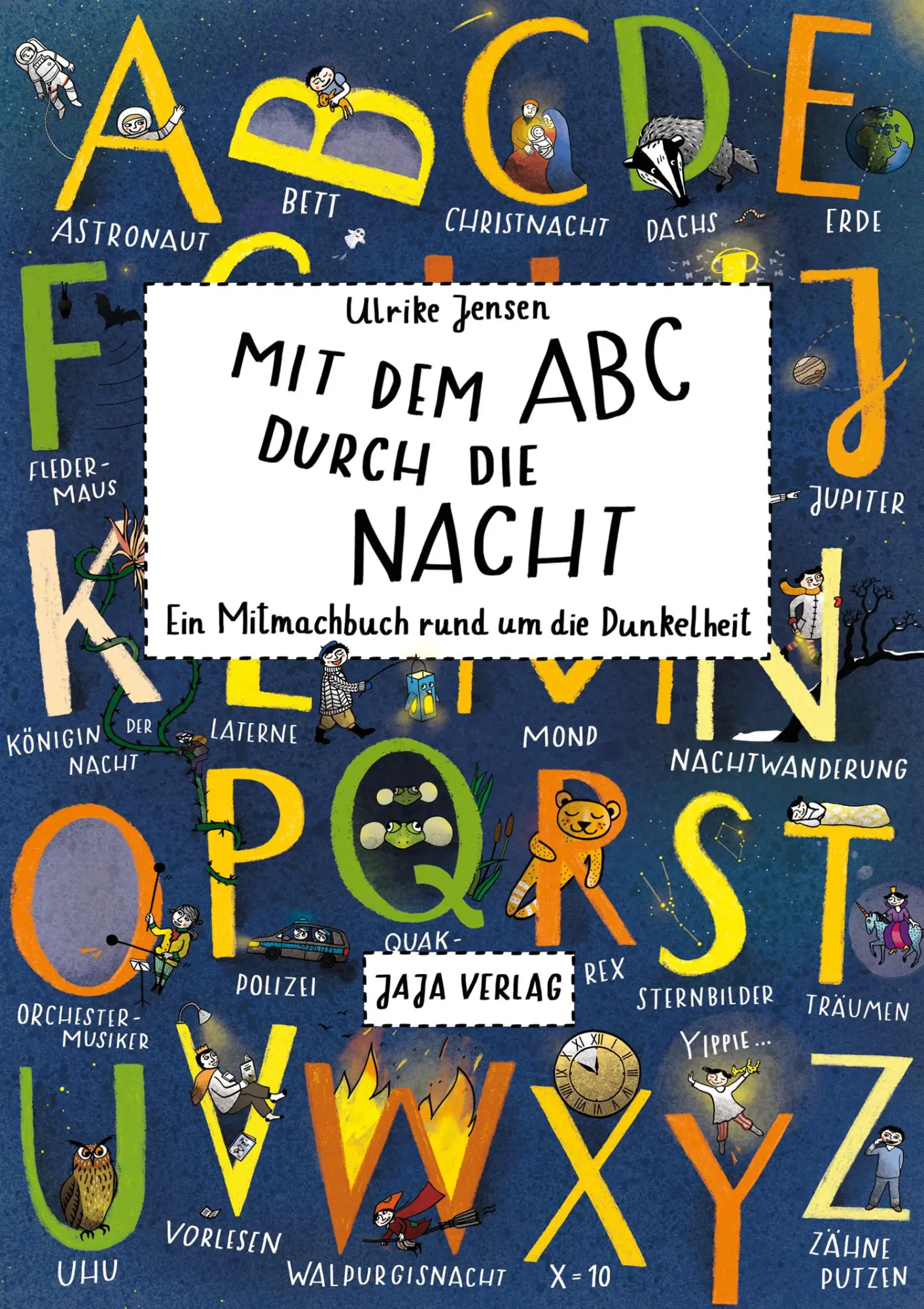 Cover: 9783946642817 | Mit dem ABC durch die Nacht | Ein Mitmachbuch rund um die Dunkelheit