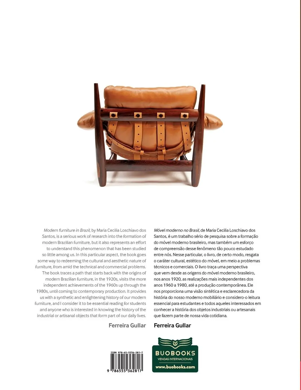 Rückseite: 9786555362817 | Móvel moderno no Brasil | Maria Cecilia Loschiavo Dos Santos | Buch